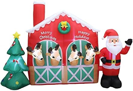 Два комплекта бижута за Коледно парти, включват 9 крак в елен на Дядо Коледа в оборите и Коледна елха, както и на Огромен коледен