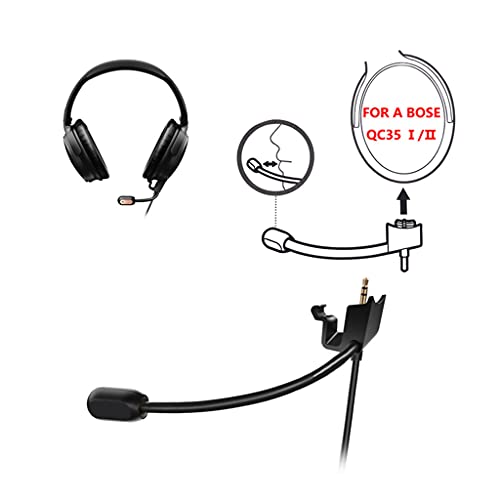 3. 5 мм Штекерный кабел с микрофон, Сменяеми кабела на слушалките на BOSE-QC35II, кабел слот слушалки, удължител за кабел, слушалки, кабел