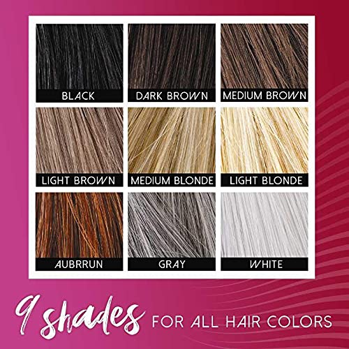 Фибри за коса Унисекс - Fluff Up Secret Hair Fiber Powder за всеки цвят на косата, 5 Капсули, Дълго време Крият естествен