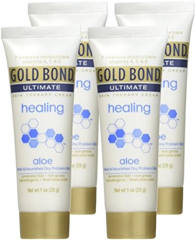 Лосион за грижа за кожата Gold на Ultimate Bond Skin Healing Therapy с Алое 1 Унция (4 опаковки)