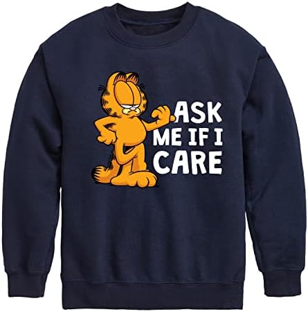 Hybrid облекло - Garfield - Попитай ме, не всички ли ме още - Руното hoody с кръгло деколте за деца и младежи