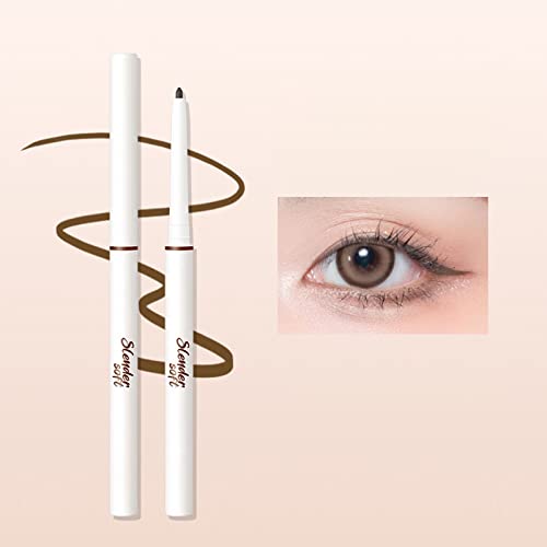 гел писалка за очна линия на очите 3d Mascara Fiber Мигли Color Изключително тънък и здрав, водоустойчив и не размазывающаяся, осветляющая