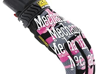 Mechanix Носете Оригинални дамски розови работни ръкавици с надеждна засаждане, гъвкаво заснемане за многократна употреба, силни женски тактически