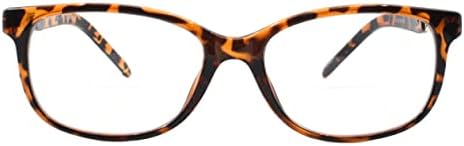 PASTL Женски Бифокални Очила За Четене С Увеличаване на Прозрачна Леща За Четене