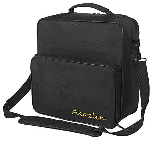 Чанта AKOZLIN, съвместима с Cricut Easy Press, Пътна чанта за пренасяне машина, с размер 9x9 инча/12 x10 и аксесоари Cricut