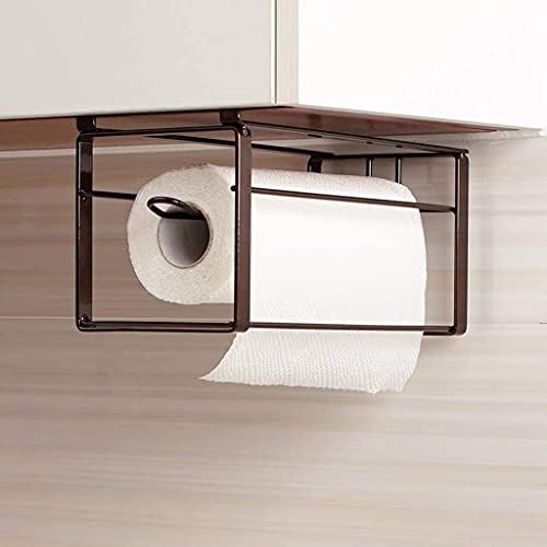 Компактен Окачен стойка за ролка тоалетна хартия SMLJLQ над Бака и Опаковка за съхранение и организация в Банята