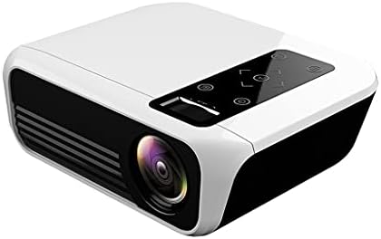 Проектор LHLLHL Full 1080p, 4k 5000 Лумена Cinema Proyector в прожектор, Съвместим с USB AV с подарък (Размер: базова версия)