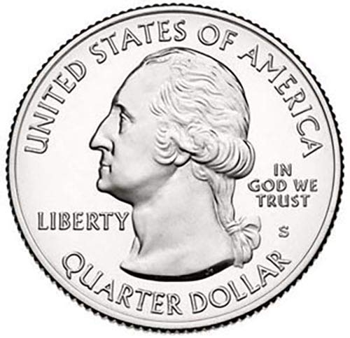 Плакированный на монетния двор на САЩ през 2014 г., Shenandoah Национален парк, Вирджиния, NP Quarter Choice, Без да се прибягва