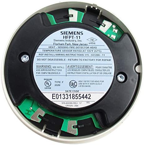 Plug интелигентен топлинен детектор Siemens HFPT-11
