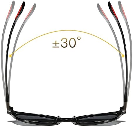 Преходни фотохромичните очила за четене в кръгла рамка с полнообъективным покритие за мъже и жени, прозрачни слънчеви очила за четене