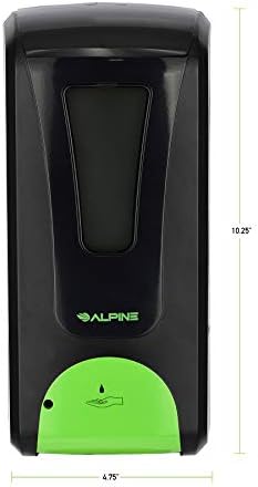 Alpine Автоматично дозиране система дезинфектант за ръце - Безконтактно Опаковка Сапун за ресторант, болници, училища, хотел, кухня и баня
