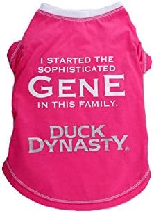 Елегантна Тениска за кучета Duck Dynasty с Къс Ръкав, Средно