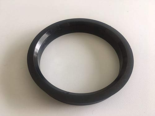NB-AERO (Комплект от 4) Полиуглеродные пръстени за центриране на главината с диаметър от 71,12 мм до 57,1 mm с вътрешен диаметър | Централно пръстен за главината е Подходящ за