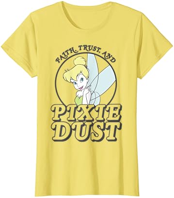 Тениска Дисни Peter Pan Tinker Bell Faith Trust Pixie Dust Тениска
