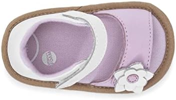 Обувки за яслите Stride Обряд Baby Girls Pw-Jolene, Бяло /Розово, за 2 бебета