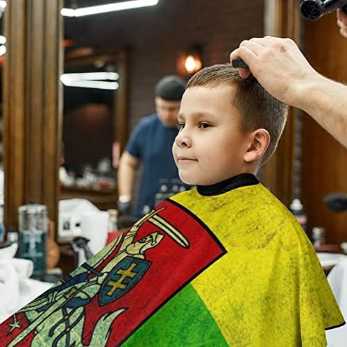 Литовски Флаг Фризьорски салон Наметало Професионална Козметика Престилка Скъпа Наметало За Подстригване на Коса за Момчета И Момичета