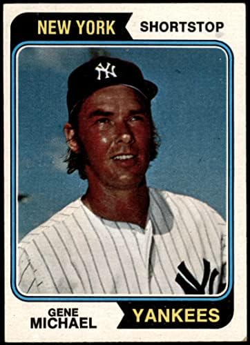 1974 Topps 299 Джийн Майкъл Ню Йорк Янкис (Бейзболна картичка) VG/БИВШ Янкис