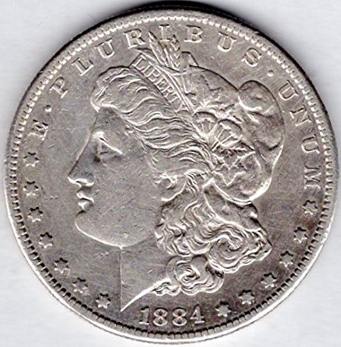 Глоба в размер на 1 долар, Морган 1884 г.