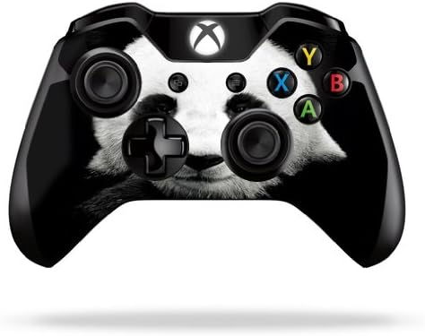 Корица MightySkins, съвместима с контролер на Microsoft Xbox One или One S - Panda | Защитно, здрава и уникална Vinyl стикер |
