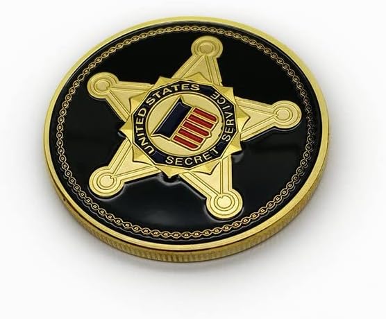 Рядък = Ограничен = Коллекционируйте Медал Повикване на Военна тайните служби на САЩ Монета повикване са подбрани монета