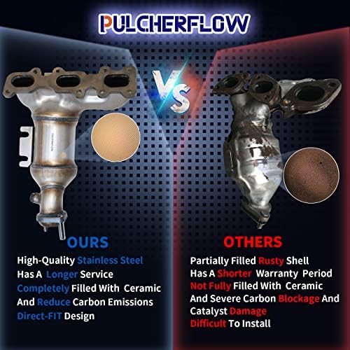 Заден каталитичен конвертор PULCHERFLOW е Съвместим с 2013 2014 2015 2017 2018 2019 Ford Explorer/Телец/Flex/Police Interceptor Седан