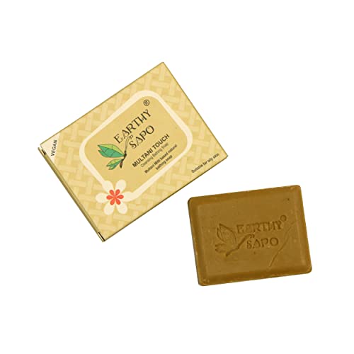Землистое сапун за къпане Sapo ръчно изработени Multani Touch (Fuller ' s earth /мультани митти) 3,52 мл / 100 г (1 опаковка)