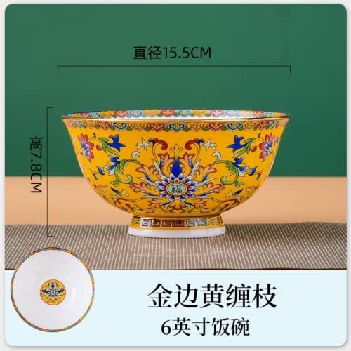 XIALON 15,5 см 6,1 инча Цзиндэчжэнь пном пен Купа Битова Керамика Китайски Емайл Цвят Външния Вид на Нивото на високи крачета