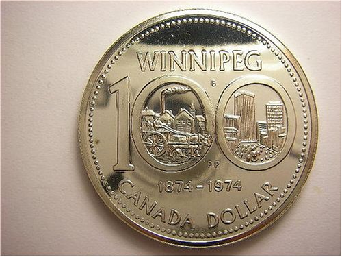 Уинипег Манитоба, Канада Сребърен Долар Кралския Монетен двор на Канада