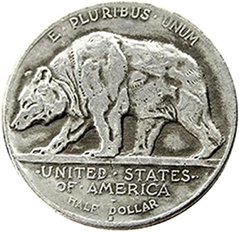 Американската Възпоменателна Монета в Полдоллара 1925 г., Чуждестранна Копие, сребърно покритие
