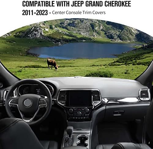 Комплекти За довършване на таблото JeCar и каси за врати дръжки, Вътрешна украса, която е Съвместима с Jeep Grand Cherokee 2011 + WK2, Структура