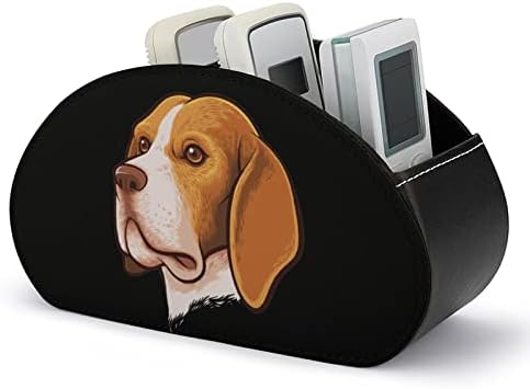 Кутия за Съхранение на Дистанционното управление с Портрет на Кучето Бигъл, многофункционални Притежателите на Дистанционно управление за