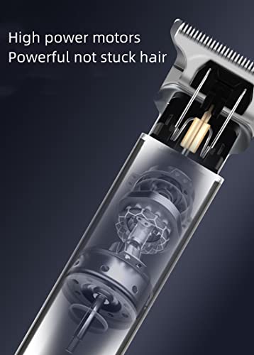Професионални Машинки за подстригване на коса и Подстригване Комплект Безжична Фризьорски салон Машина За Подстригване Комплект Самобръсначка (Злато)