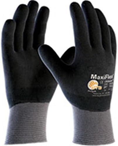 Ръкавици MaxiFlex Ultimate 34-876/L от непрекъсната трикотаж от найлон / ликра с покритие от микропены с нитриловым покритие на цялата
