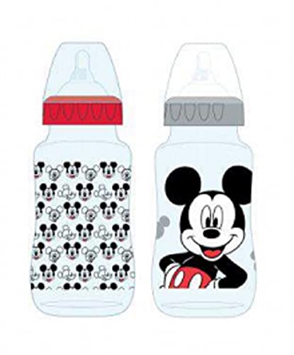 Cudlie Disney Baby Girl, опаковки от 2 бебешки бутилки с обем 11 грама, Мики Маус
