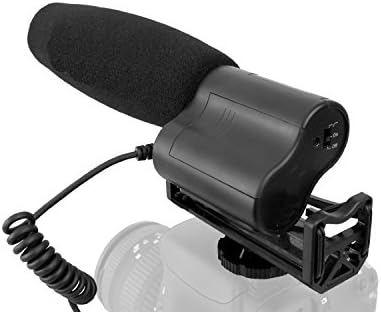 Високо-чувствителен микрофон (стерео /Пушка) с предното стъкло и ръчен вятър Dead Cat за Sony PXW-Z150