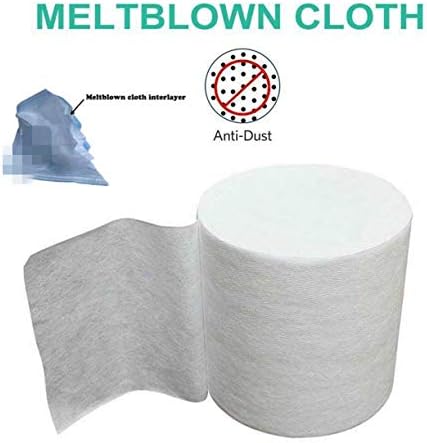 CHENGYIDA 5 Метра Плат Meltblown Оригинален Текстилен Материал САМ Kit, Биоразлагаемый, Руло кърпа, Водоустойчив Филтърен Слой