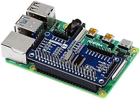 sb компонует модул последователно разширяване на Raspberry Pi осигурява интерфейс I2C и 2-канален модул UART за Raspberry Pi
