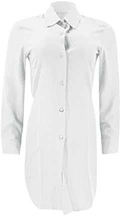 Yubnlvae/ Модни Ежедневни Летни Блузи с Дълъг Ръкав 2023, Дишаща Тениска на Райета Големи Размери с Квадратна деколте за Жени