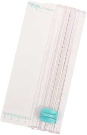 Craftelier - Портативни Мини-ножица за рязане на хартия и картон и измерване за scrapbooking или Бродерия със Сгъваеми инструмент, Острие