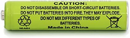 BatteryDealz Акумулаторни батерии 1.2 Нимх AAA, Съвместими с безжични телефони Panasonic (8 бр)