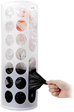 IRDFWH Многофункционална Кутия за съхранение торби за боклук, Монтиране на Пластмасова Кутия за съхранение на кухненски