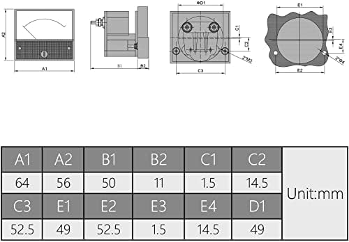 Heyiarbeit AC 0-15A Аналогов Панел Ток 85L1 Амперметър Измервателен Метър 2,5 Точността за Автоматично Измерване на веригата