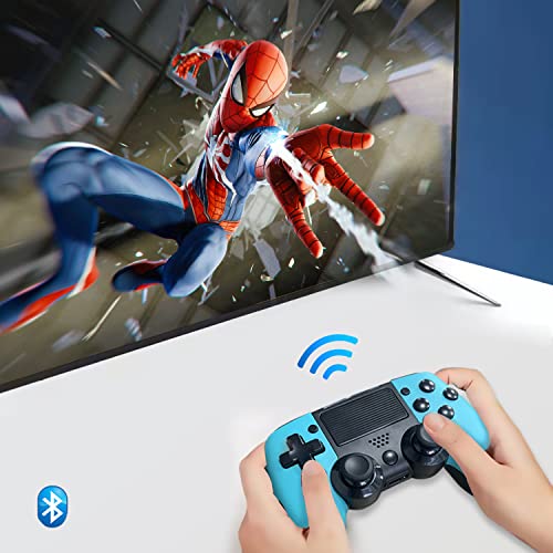 Гейм контролер ZFY за PS4, Безжичен геймпад Bluetooth, са Съвместими с PS-4/Slim/Pro / PC / Android, високо-чувствителен игри джойстик