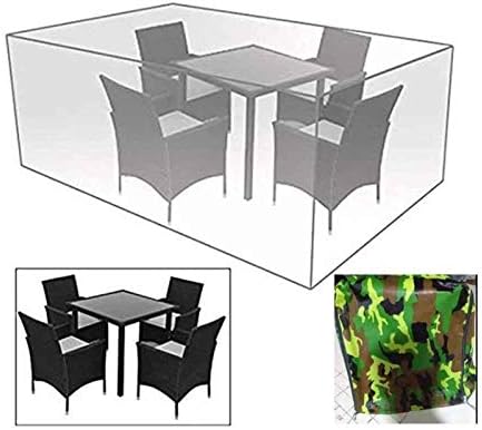 ASPZQ Седалките от ратан, Водоустойчиви Калъфи за мебели за тераса/маса/Мебели, Калъф за набиране на мебели от плат Оксфорд 210D,