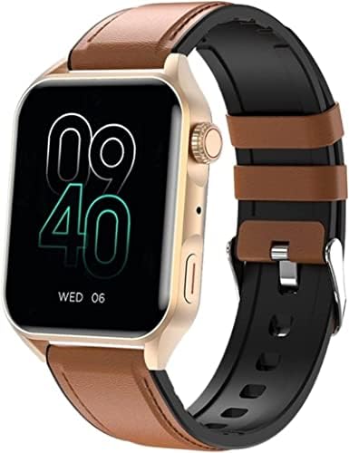 FUNNYBSG е Съвместим с AMOLED Smartwatch Мъжки 1,78-инчови HD-часовник с Потребителски избиране и Отговор на повикване Женски умен часовник