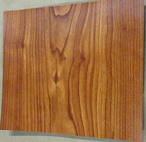 Меламин с шкурка на дърво диви череши 7 x 7 върху хартиена основа с лепило термоплавким