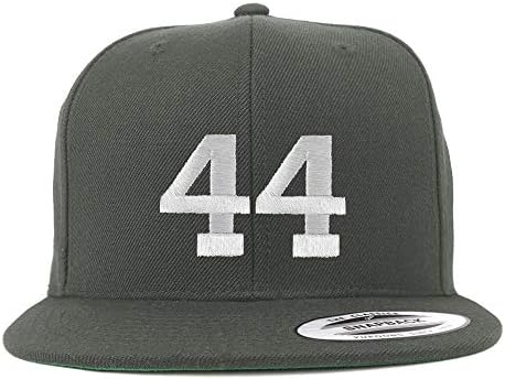 Магазин за модни облекла № 44, бейзболна шапка възстановяване на предишното положение с плоска Банкнотой, Бродирани Бели Конци