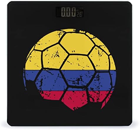 Колумбийски Флаг Футбол Статистическа Везни Интелигентни Цифрови Везни За Баня, за Дома Спални