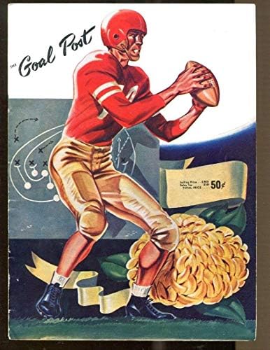 1952 Станфорд срещу лос анджелис Бруинс Футболна програма 10/18 Ex 40369 B3 - Програма колежи