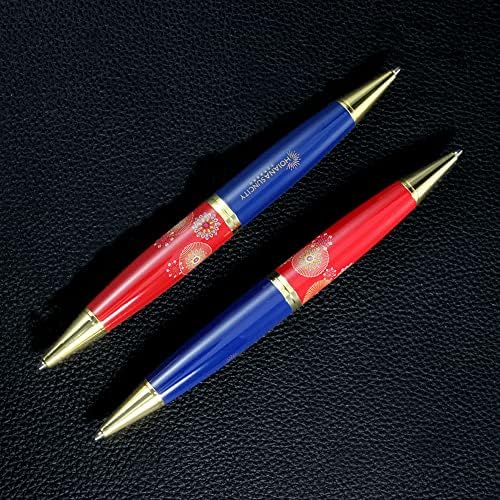 Елегантна Метална писалка-roller YIIAMOAHC - най-Добрият Подаръчен комплект за мъже и жени, Професионални, Изпълнителни, Холни химикалки, Сини и червени презареждане в еди?